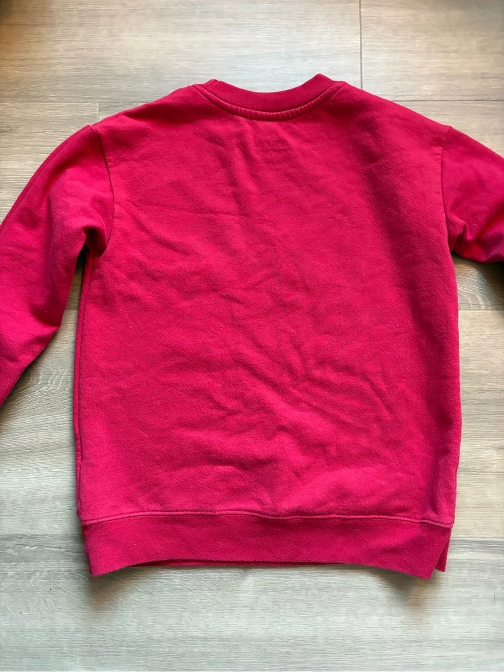 Disney Red Kids Mickey & Minnie Holiday Sweatshirt